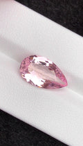 Pink Morganite 4.45 ct Pear Cut – From Pakistan