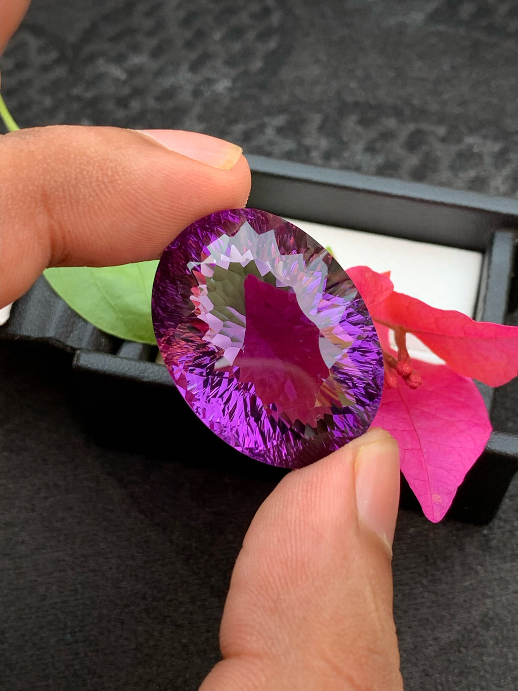 Amethyst - 62.90 Cts | Purple | Oval Quantum cut  | Rare Collection!!! |  For Jewelry Making