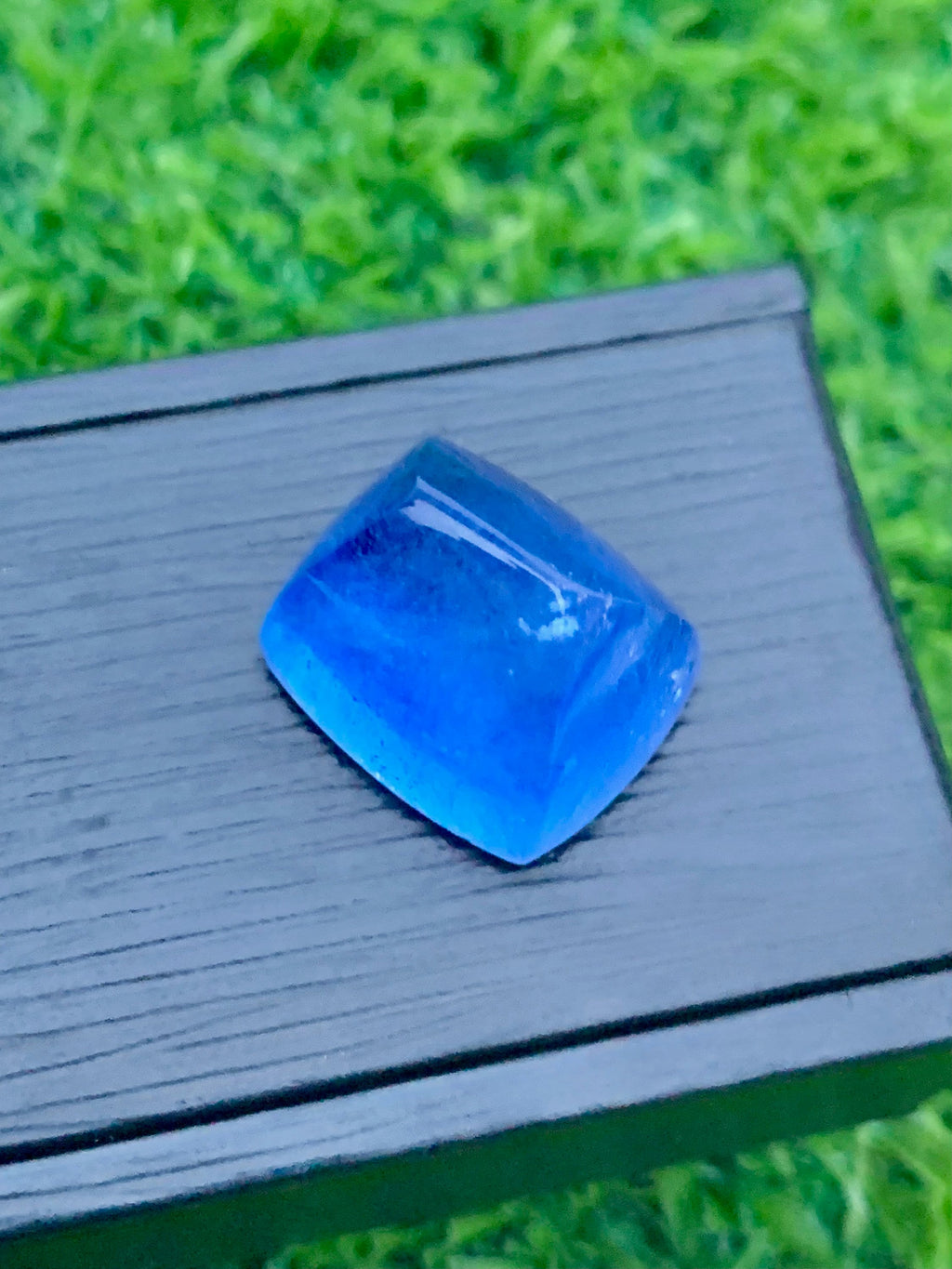 Santa Maria Aquamarine Cabochon: 34.50 CT Blue Beryl Gemstone