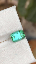 Blue Green Tourmaline 1.60ct Cushion Cut Loose Gemstone Afghanistan