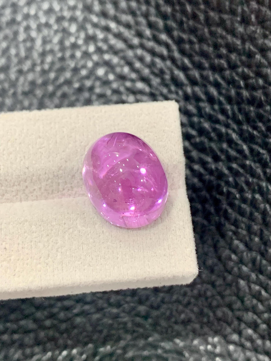 Pink Kunzite 20.30ct Oval Cabochon | Lustrous Afghan Gem