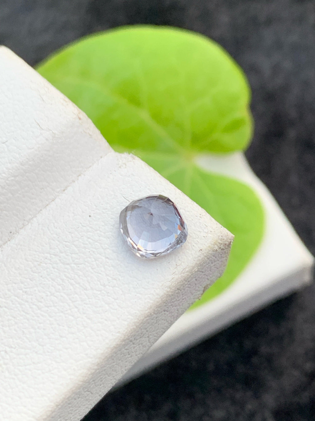 Grey Spinel Loose Gemstone: 1.25 CT Cushion Cut, Afghanistan Origin