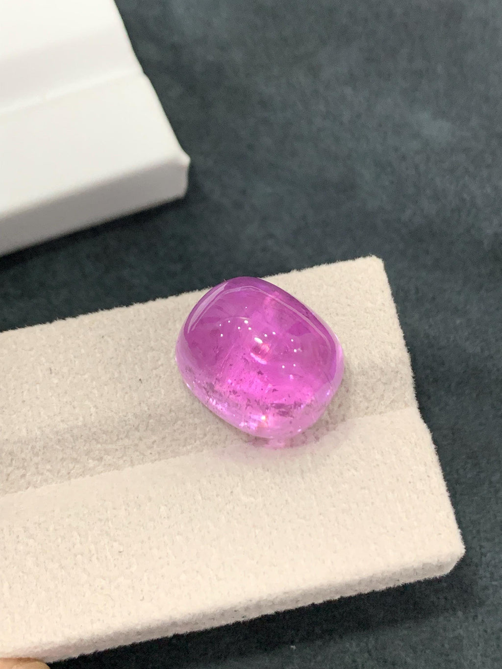 Pink Kunzite 23.70ct Rectangular Cabochon