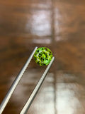 1.75 Carat Mint Green Tourmaline Loose Gemstone: Natural Afghan Origin