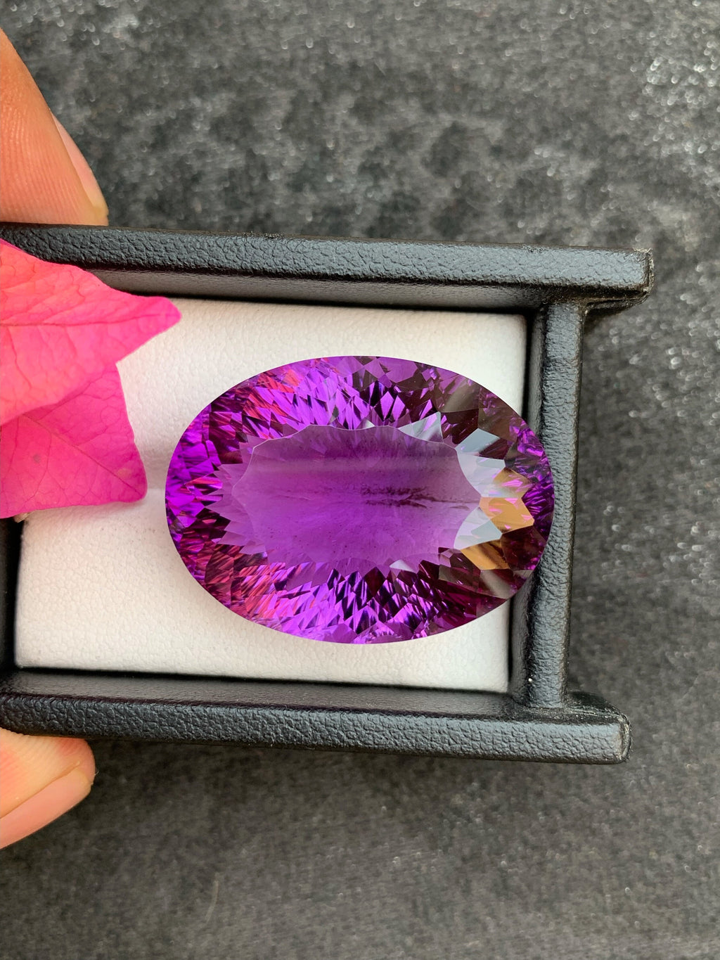 Amethyst - 62.90 Cts | Purple | Oval Quantum cut  | Rare Collection!!! |  For Jewelry Making