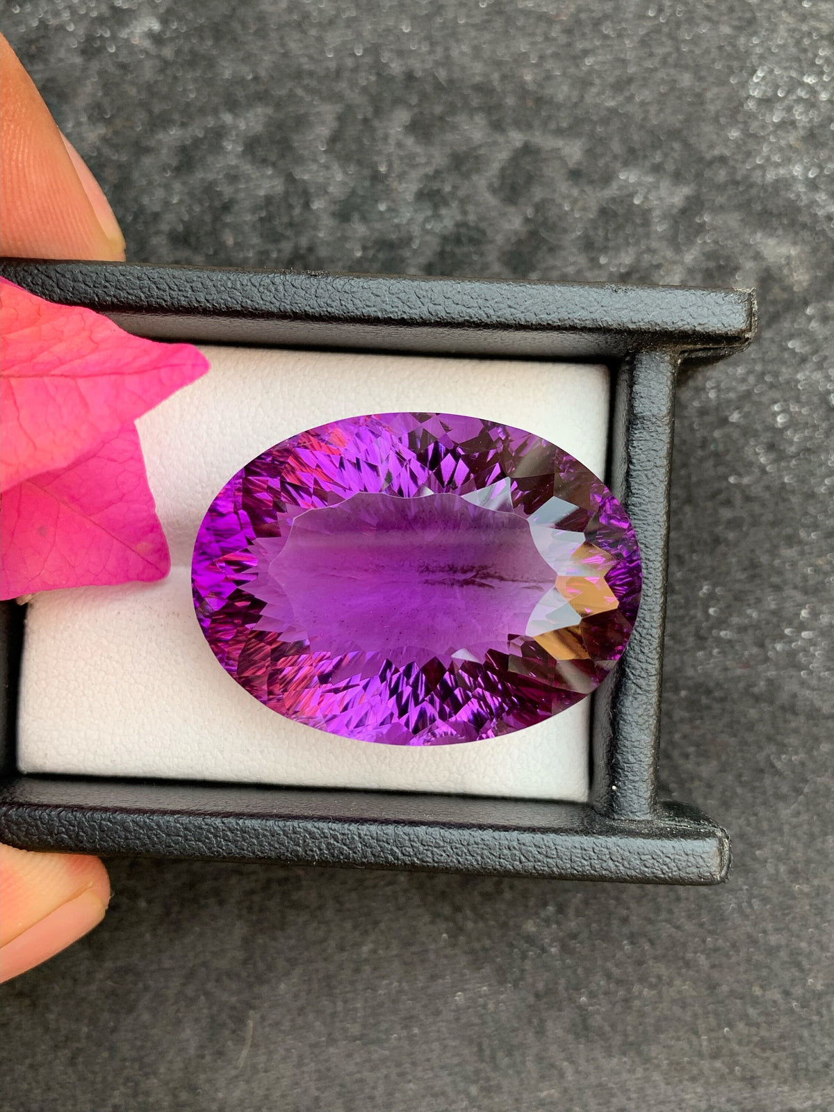 Amethyst - 62.90 Cts | Purple | Oval Quantum cut  | Rare Collection!!! |  For Jewelry Making