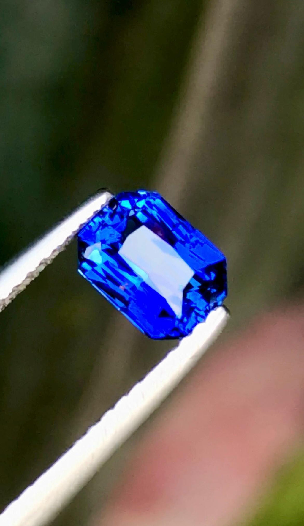 Royal Blue Sapphire 1.08 Ct Octagonal Radiant Cut – Certified Ceylon Sapphire from Sri Lanka