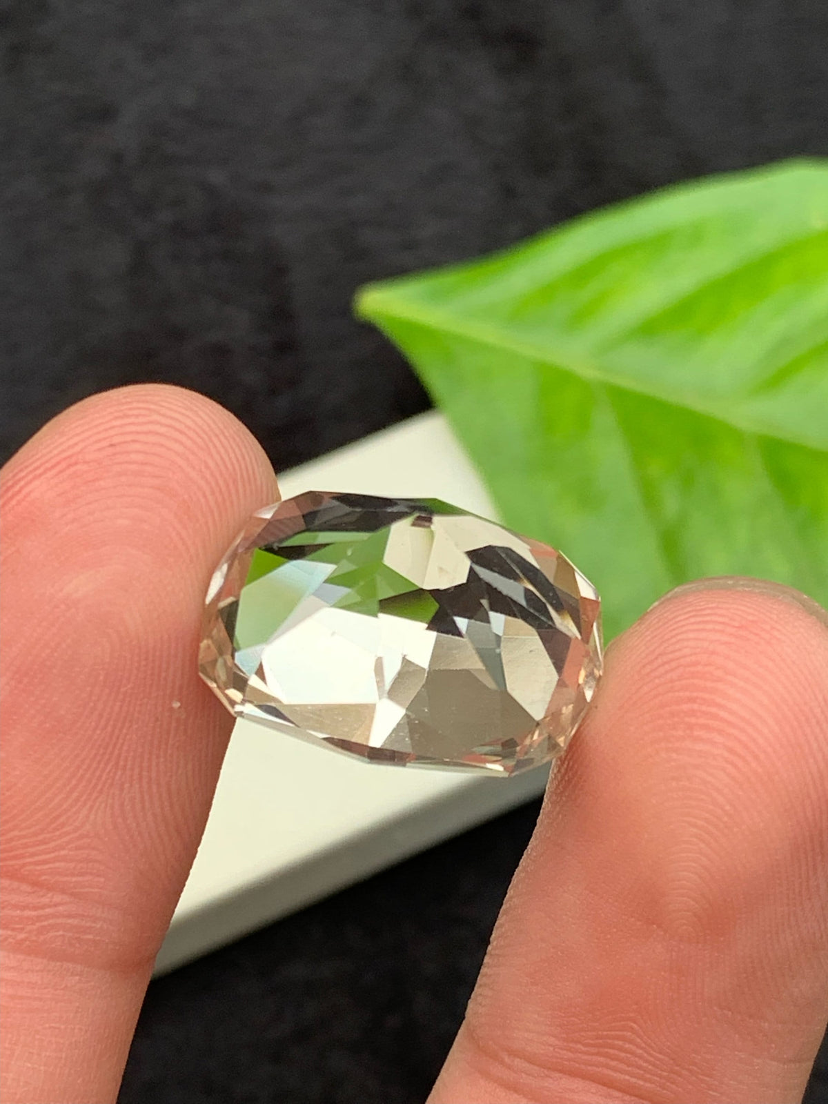 Imperial Yellow Topaz Gemstone: 28.95 CT Faceted Cut Stone