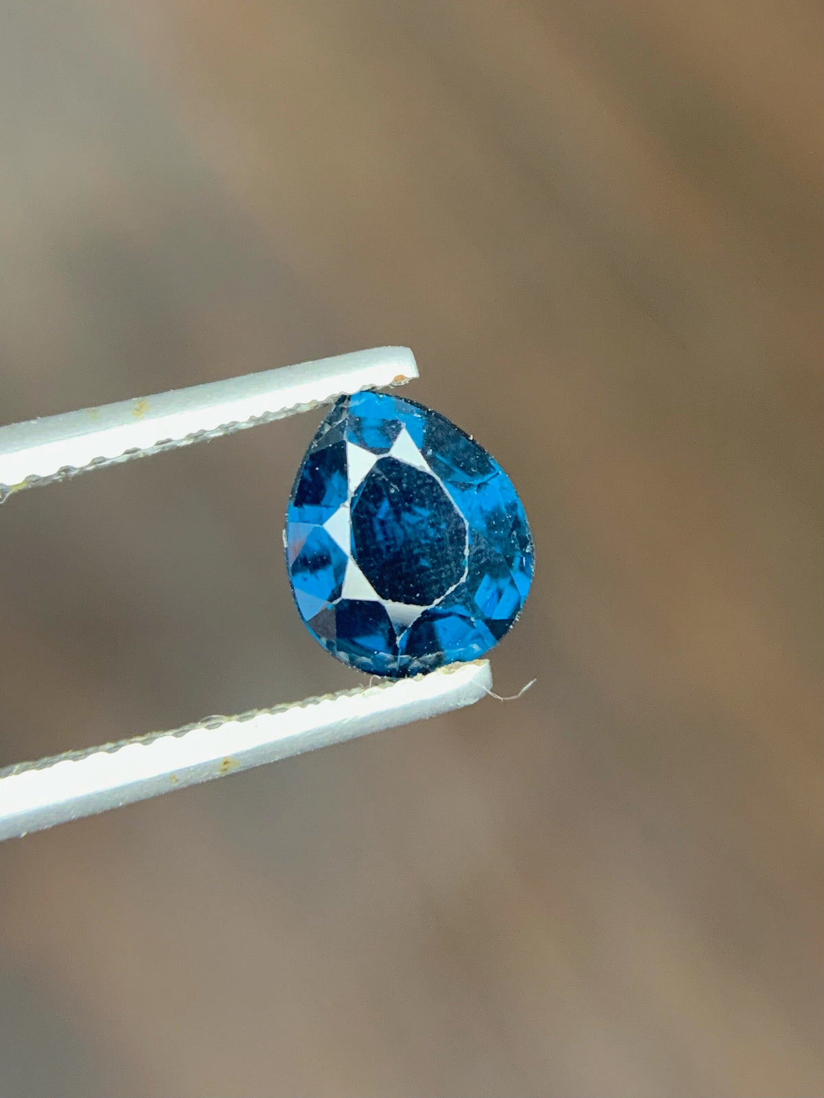 Deep Blue Spinel Gemstone, Faceted Spinel Stone, August Birthstone, 1.55 CT