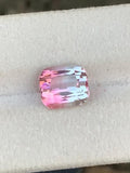 Bi-Color Tourmaline 4.30ct Cushion Cut Afghanistan