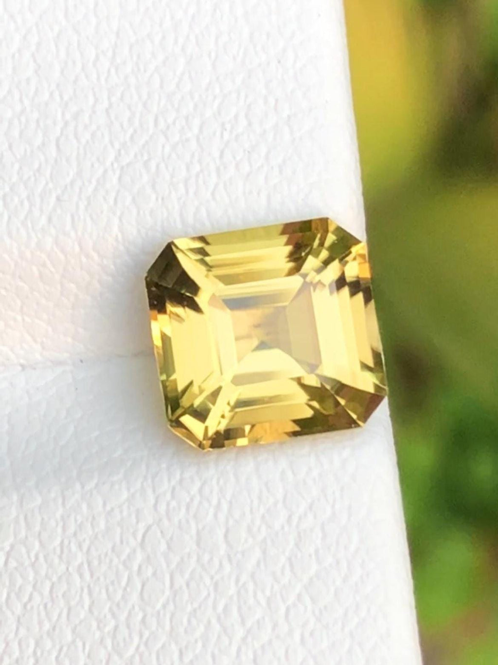 Natural Sinhalite 2.84ct Octagonal Cut – Certified Ceylon Faceted Gemstone