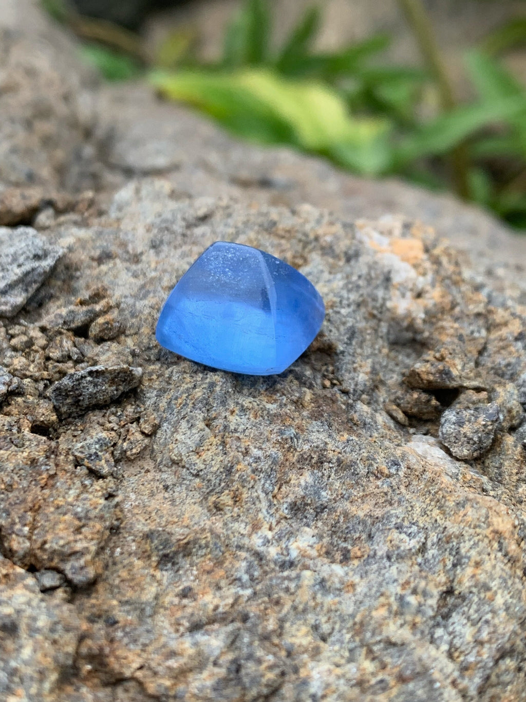 Pure Blue Color Aquamarine Sugar Loaf Cabochon - 23.65 Carats