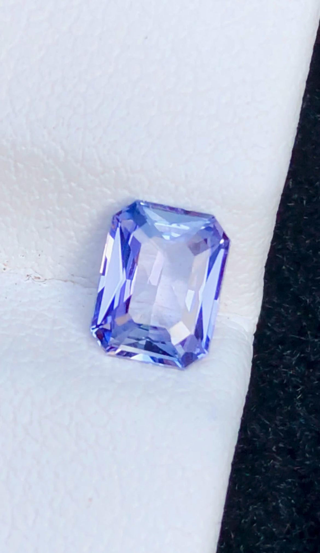Blue Sapphire 1.07 Ct Octagonal Step Cut – Certified from Sri lanka