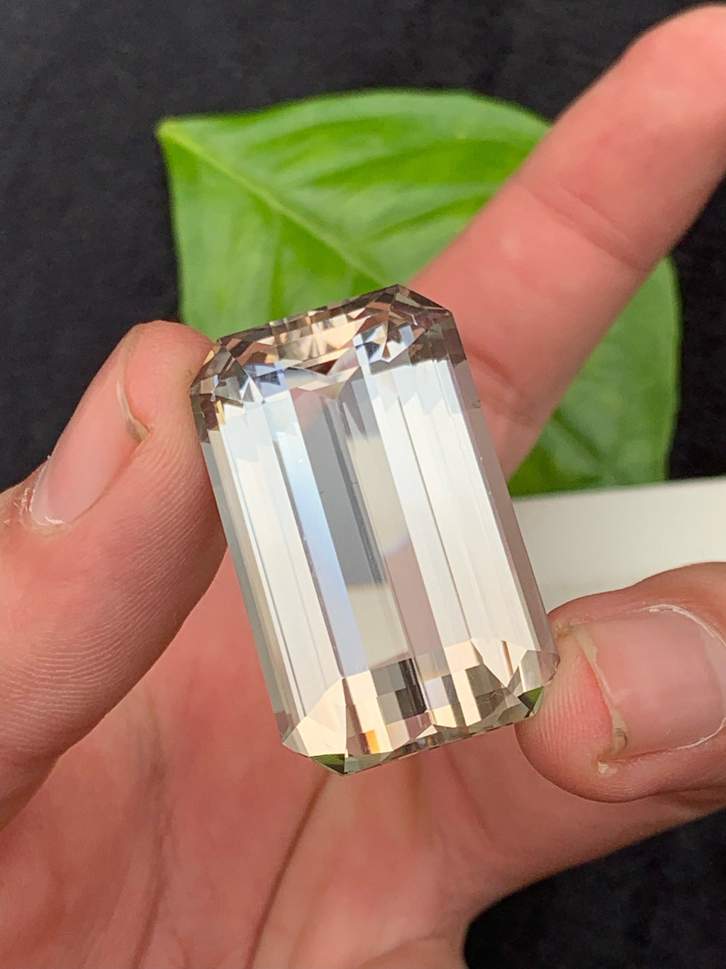Natural Golden Topaz Gemstone: Emerald Cut, 113.95 Carats