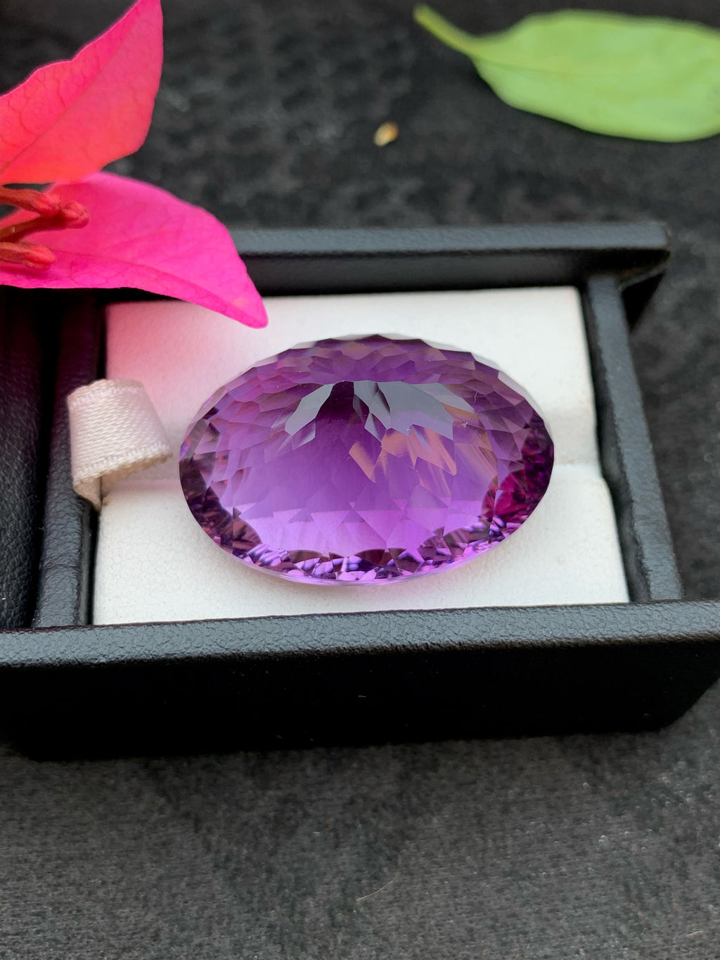 Amethyst - 62.90 Cts | Purple | Oval Quantum cut  | Rare Collection!!! |  For Jewelry Making