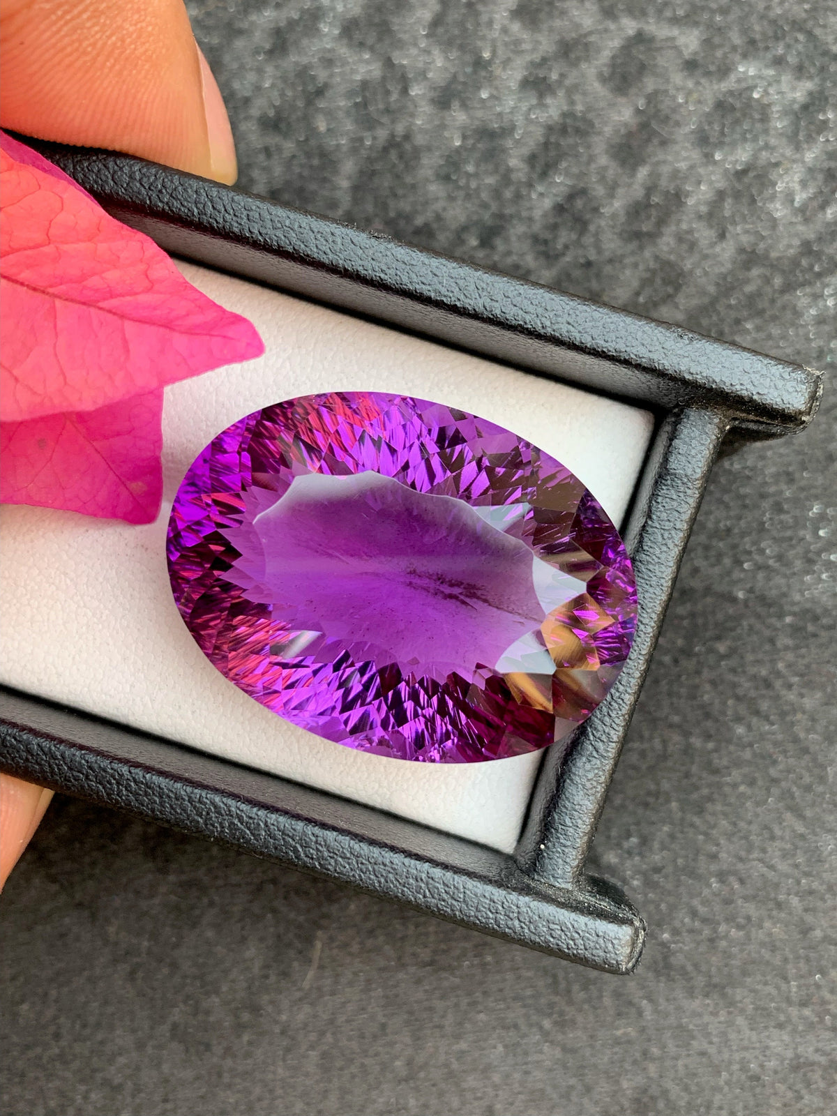 Amethyst - 62.90 Cts | Purple | Oval Quantum cut  | Rare Collection!!! |  For Jewelry Making