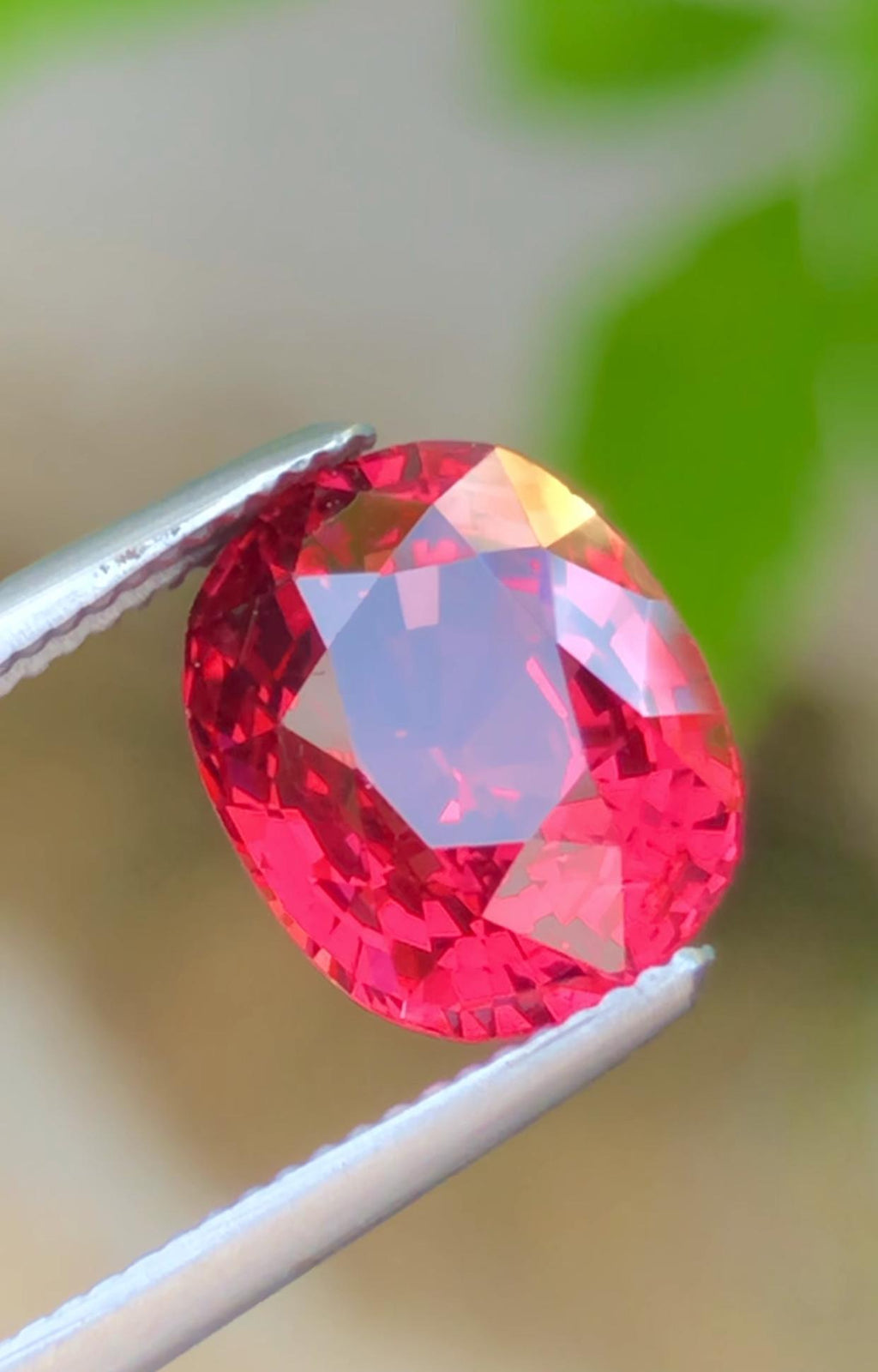 Superb Beauty,3.33 Cts Vibrant Red Burma Mines Natural No Heat Spinel
