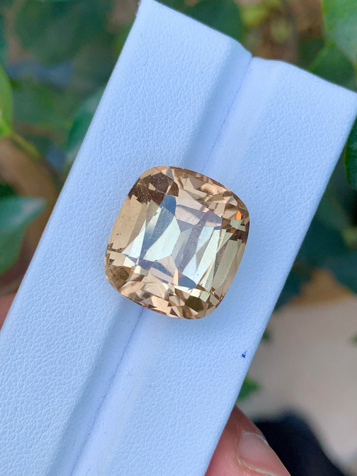 Golden Yellow Topaz: 34.45 CT Cushion Cut Loose Gemstone