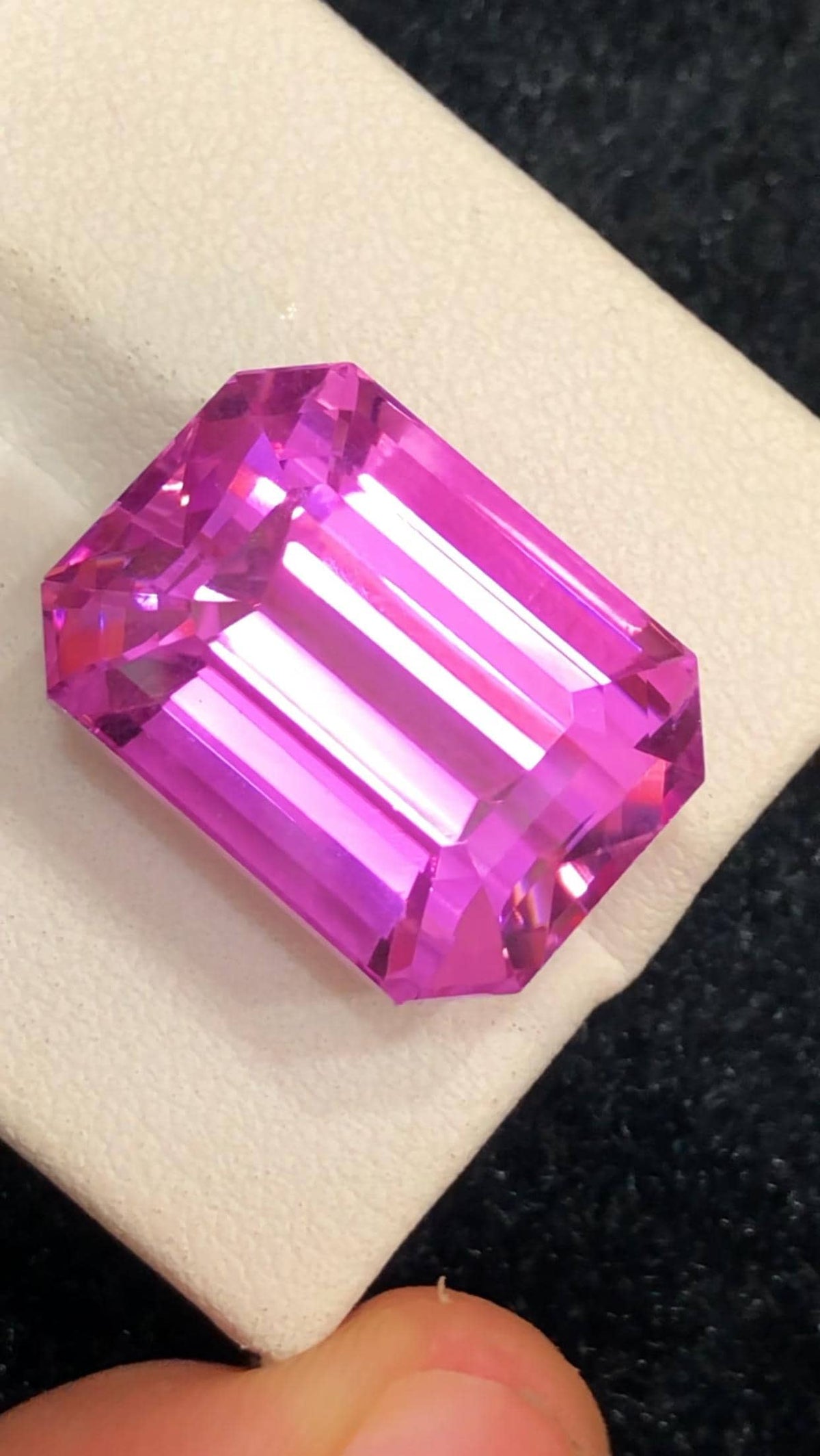 Pink Kunzite Emerald Cut – 28 Carats from Afghanistan