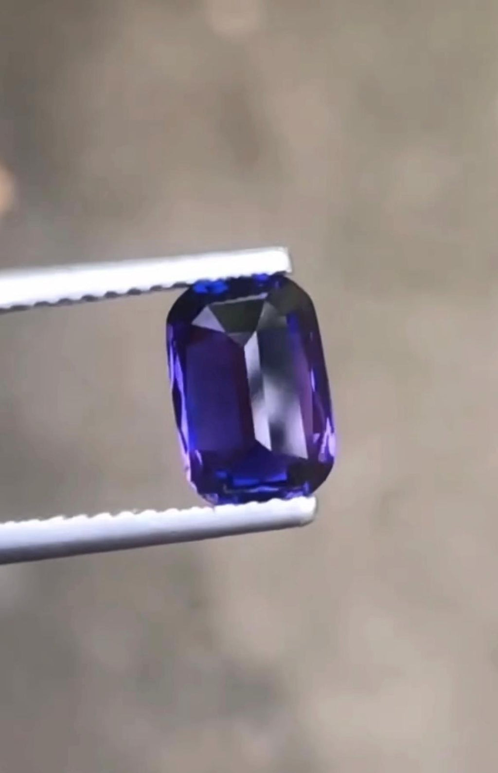 Royal Blue Sapphire Gemstone: 2.14 CT Cushion Cut, Ring Stone