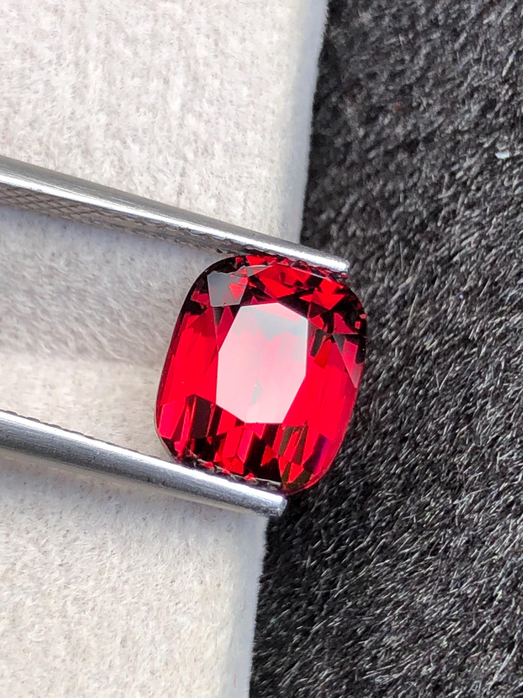 Rhodolite Garnet 3.81ct Cushion Cut – Tanzanian Gemstone