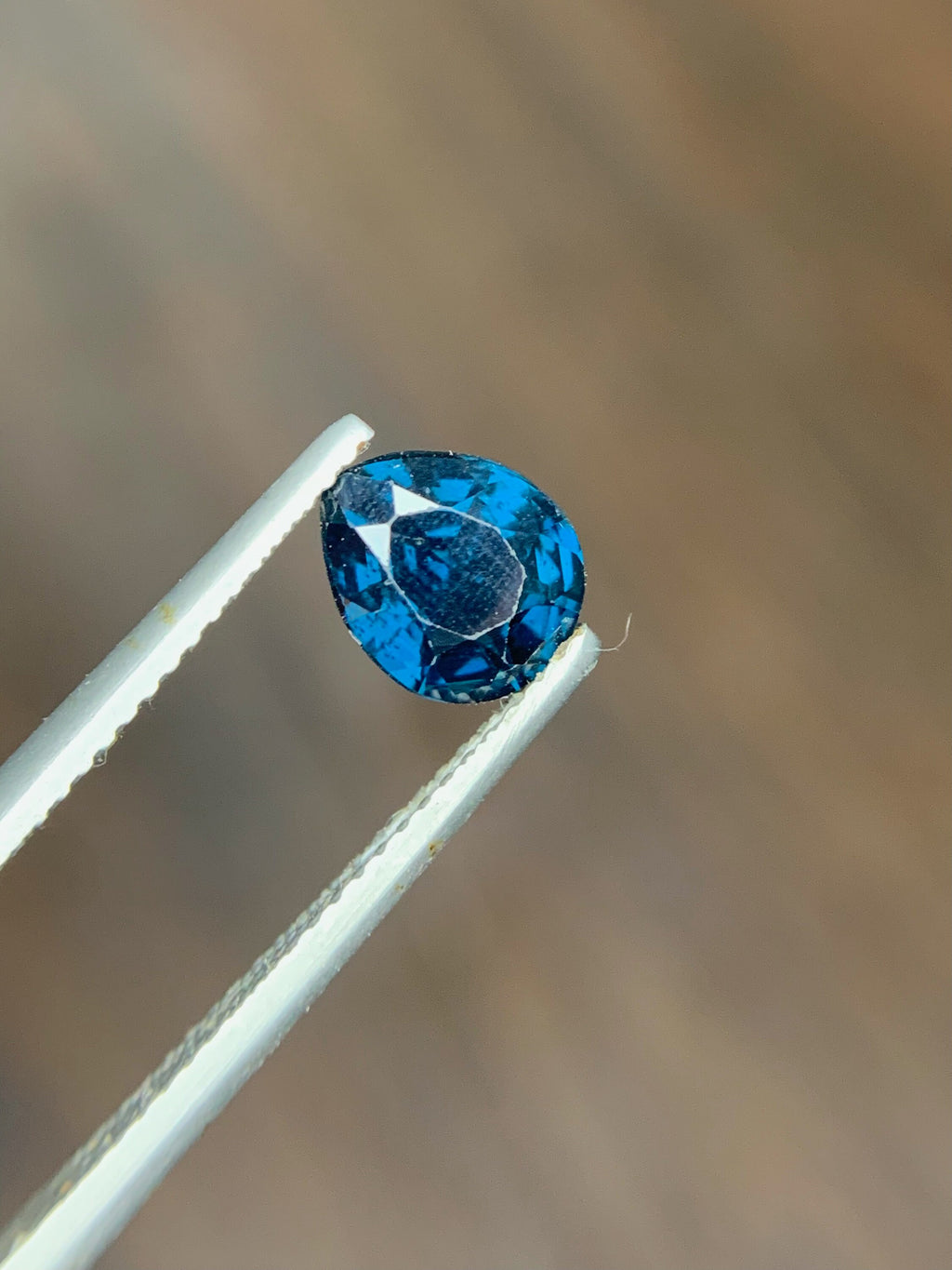 Deep Blue Spinel Gemstone, Faceted Spinel Stone, August Birthstone, 1.55 CT