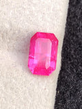 Mahenge Spinel 1.35ct Octagon Cut – Vivid Pink With Certificate