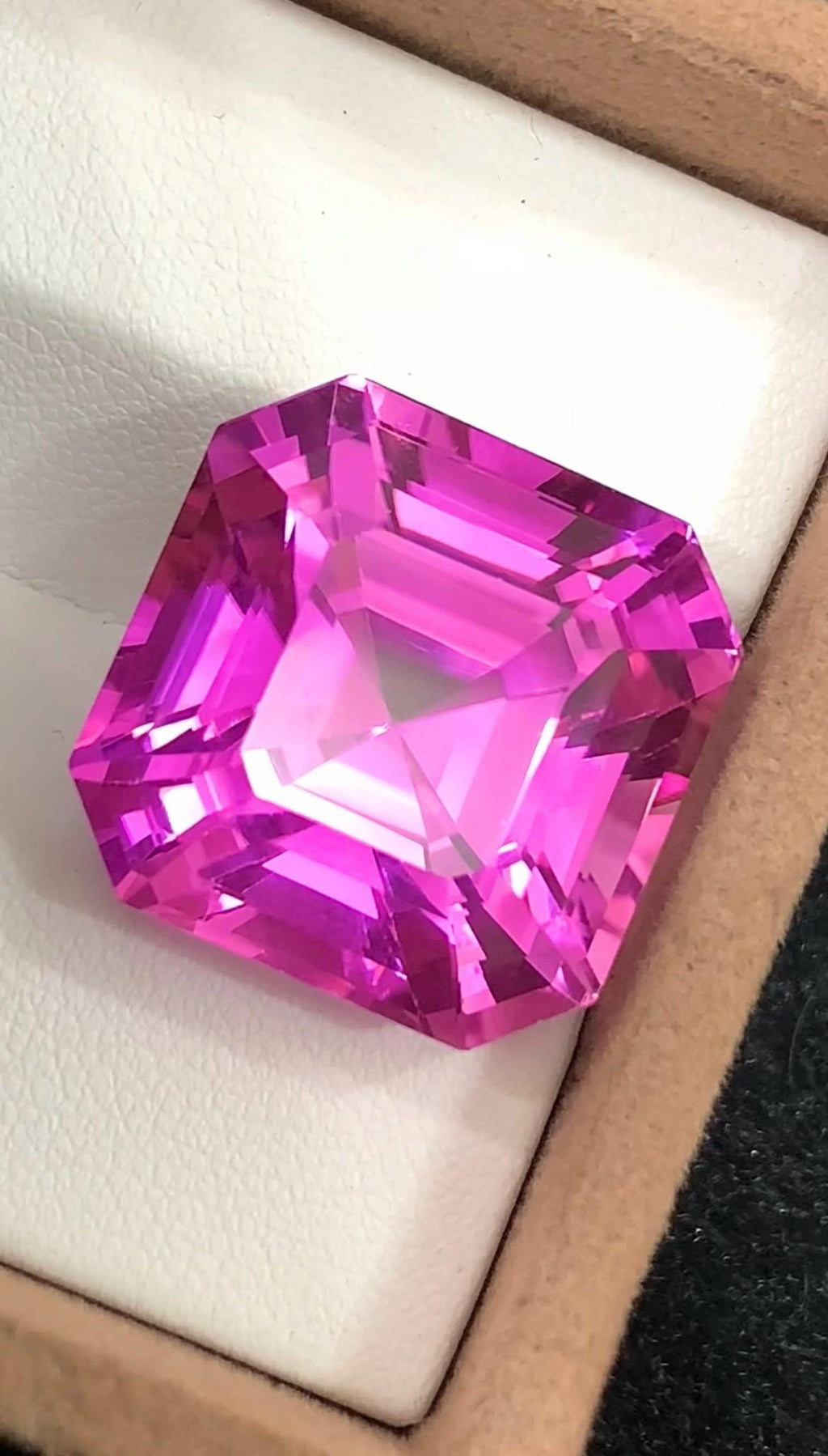 Pink Kunzite 62.95  Carat Octagonal Cut Loose Gemstone from Afghanistan