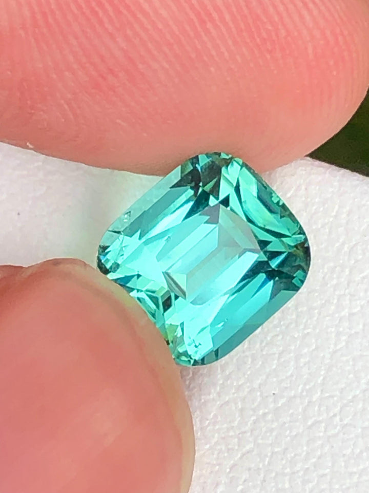 Lagoon Tourmaline,3.17 Cts Super Lagoon Tourmaline From Afghanistan