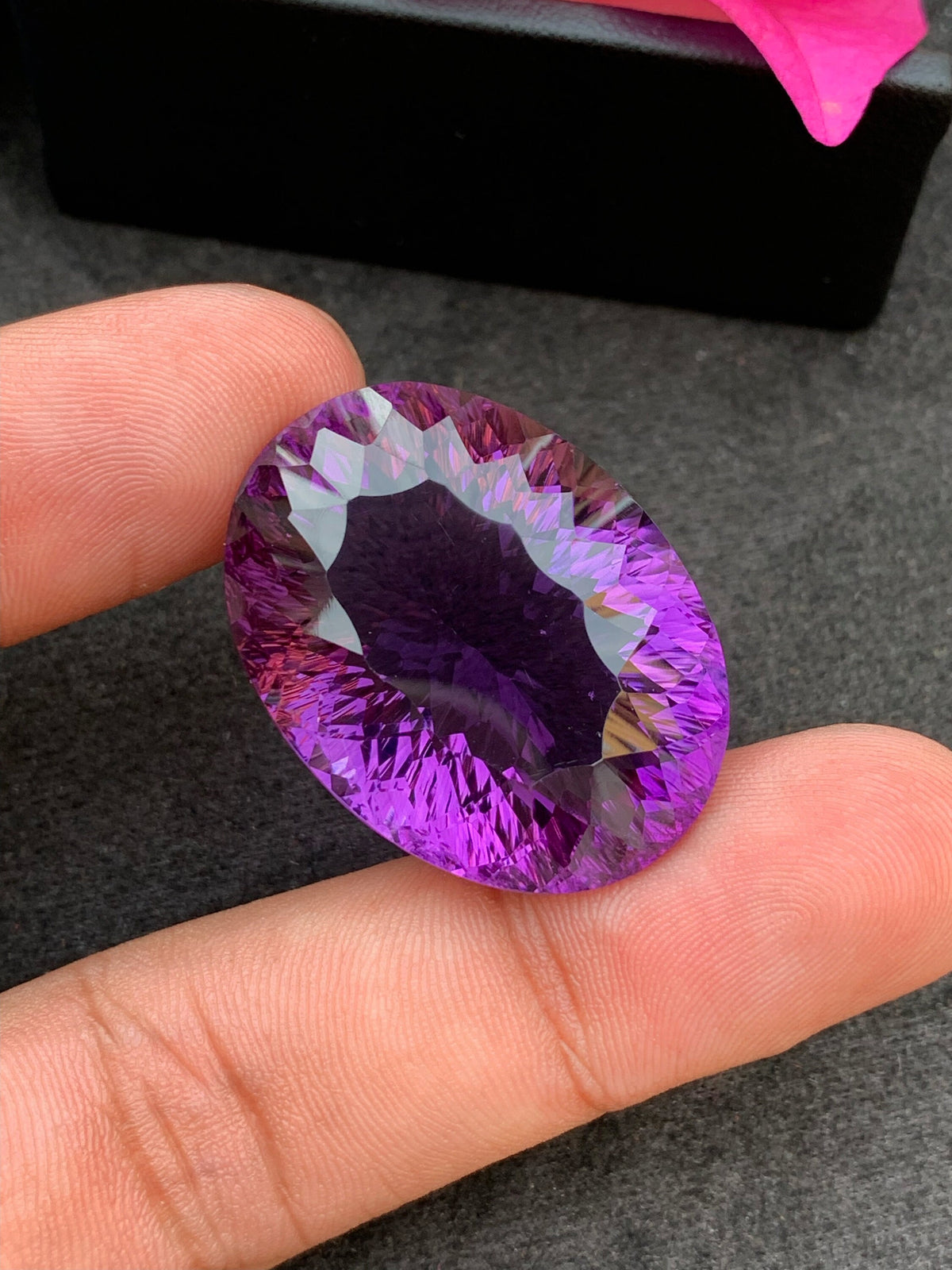 Amethyst - 62.90 Cts | Purple | Oval Quantum cut  | Rare Collection!!! |  For Jewelry Making