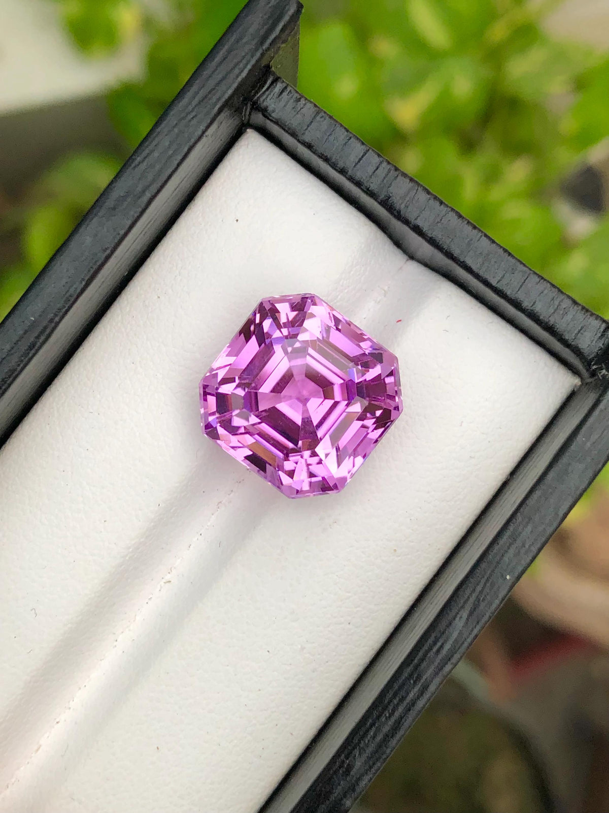 Pink Kunzite Gemstone: 20.25 CT Asscher Cut, Afghanistan