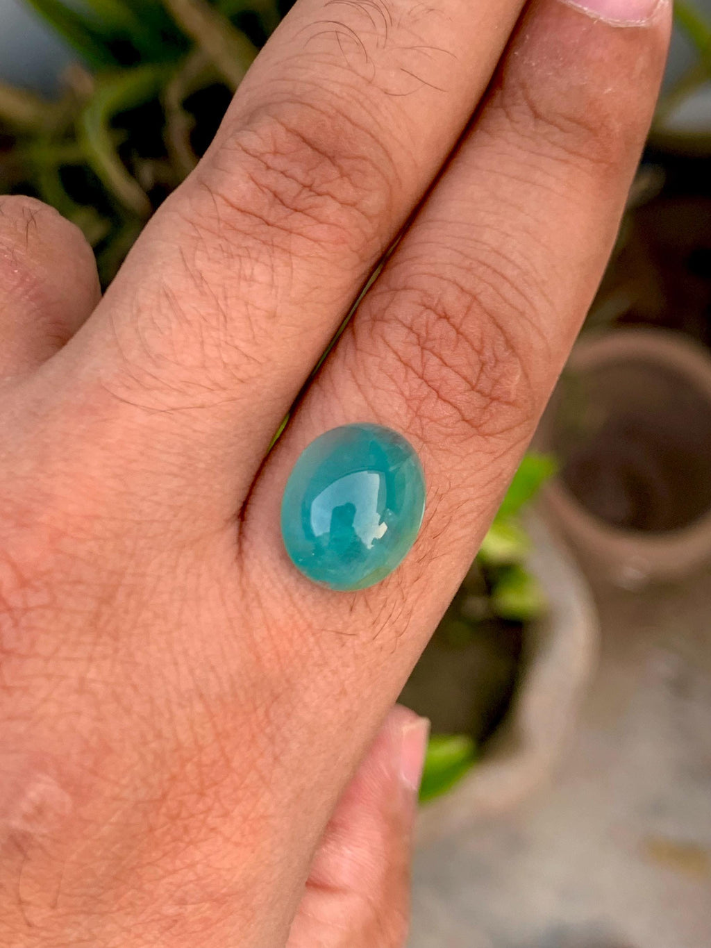 Grandidierite Cabochon 8.95 Carats – Rare Collector’s Gemstone