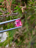 Pink Tourmaline Gemstone: 1.90 CT Cushion Cut, October Birthstone