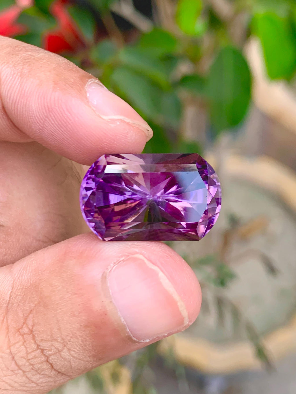 Amethyst 23.20ct Fancy Cut Purple Gemstone from Brazil