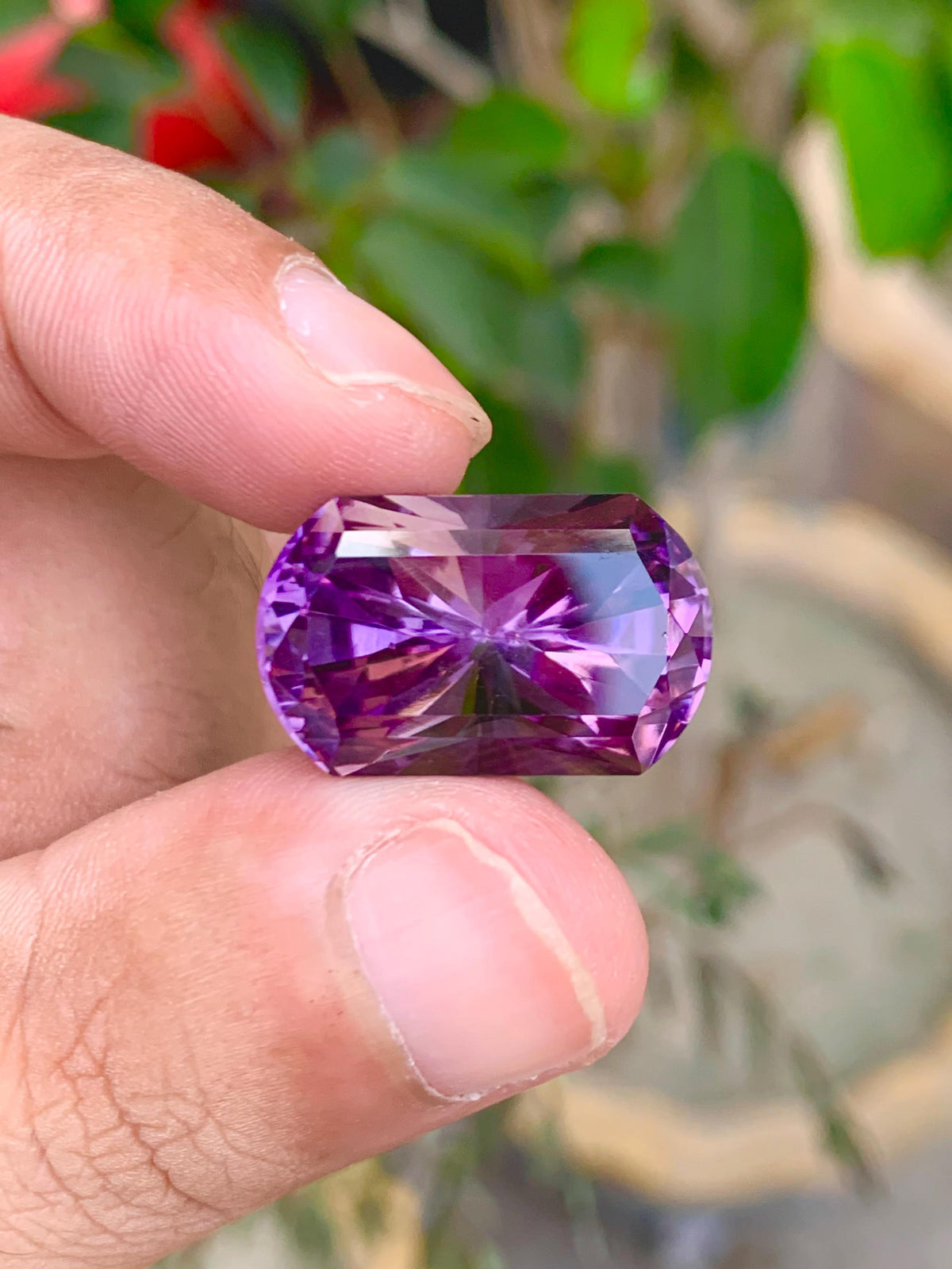 Amethyst 23.20ct Fancy Cut Purple Gemstone from Brazil