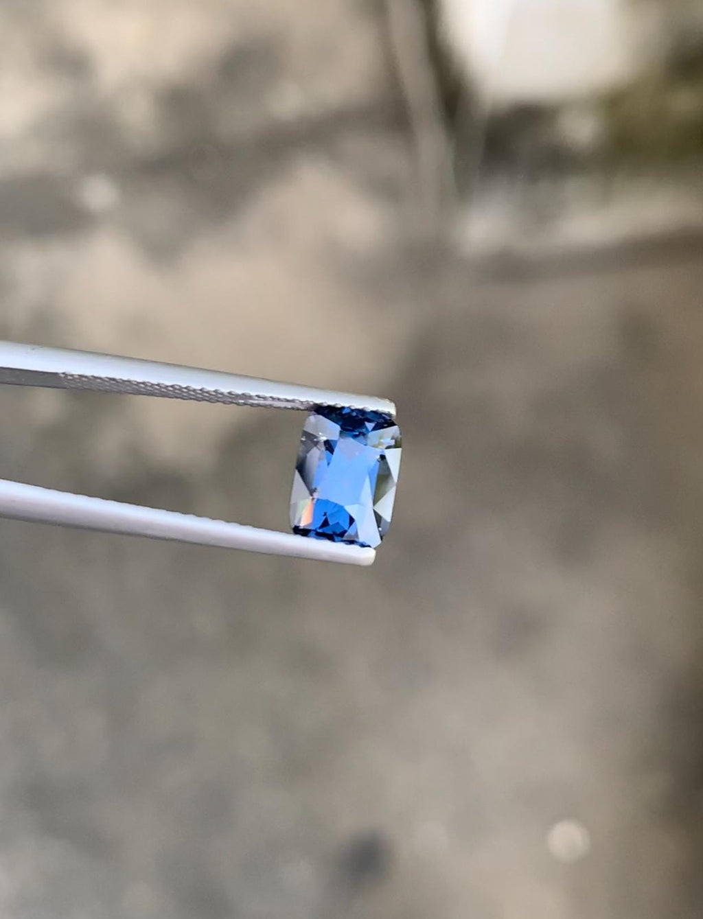 2.25ct Vivid Blue Cobalt Spinel Gem: Rare Untreated Faceted Stone