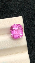 Pink Kunzite 4.55ct Cushion Cut – Afghanistan – Vibrant Pastel Pink Gemstone