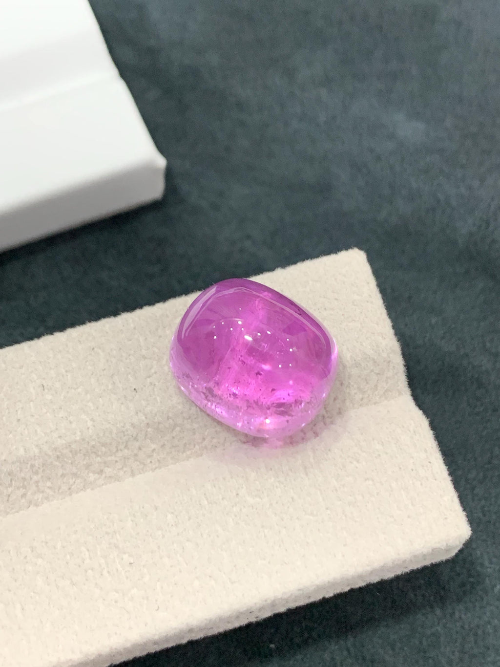 Pink Kunzite 23.70ct Rectangular Cabochon