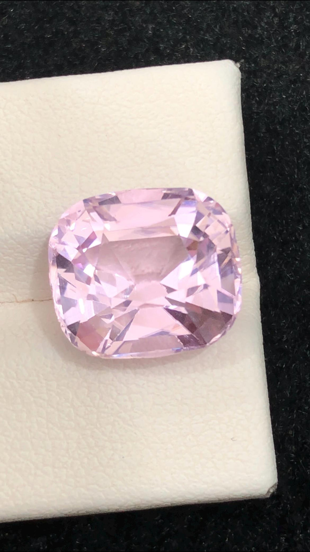 Natural Pink Kunzite Cushion Cut Gemstone – 10.45 Carats from Afghanistan