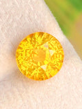 Vivid Yellow Sapphire 5.00ct Pear Cut From Ceylon