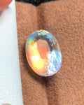 Rainbow Moonstone 5.80ct Oval Cut Loose Gemstone – Madagascar