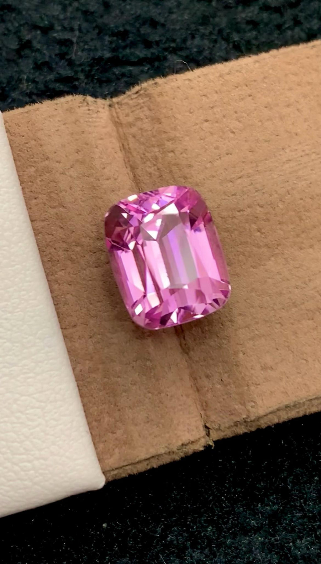 Pink Kunzite 7.70ct Cushion Cut Gem -  Kunzite from Afghanistan