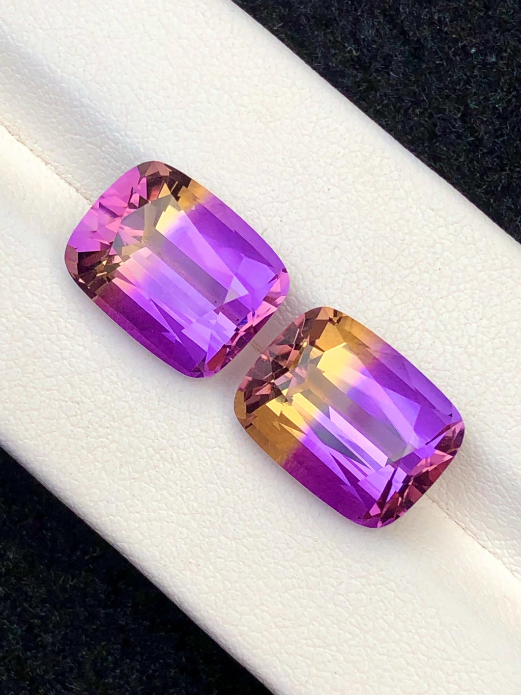 Bi-Color Ametrine 14.90ct Cushion Cut – Gemstone from Brazil