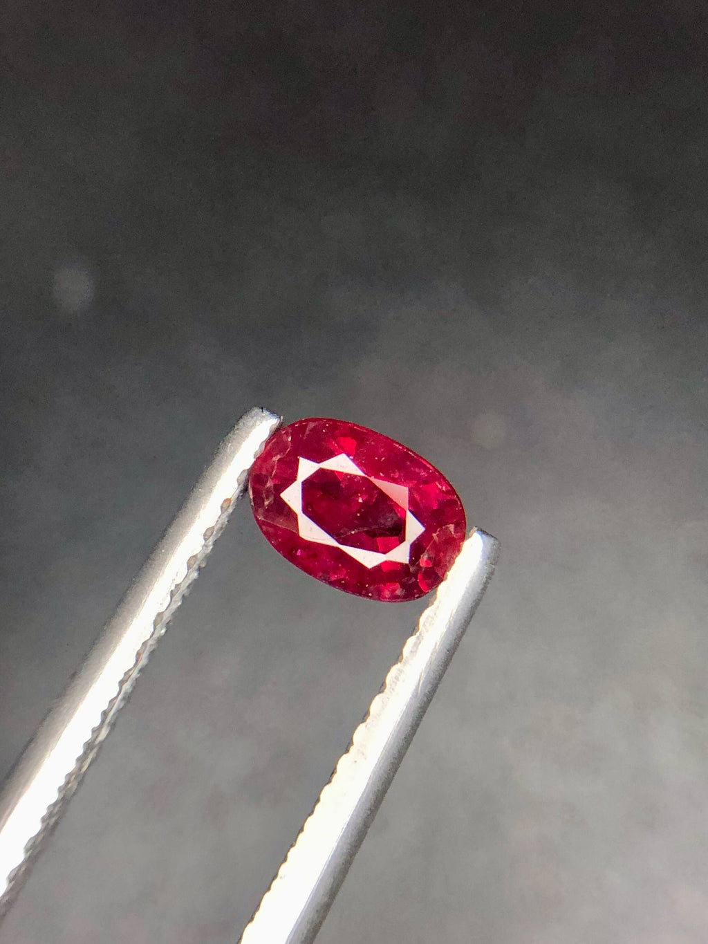 Mozambique Red Ruby AAA: 0.70 CT Oval Cut Loose Gemstone