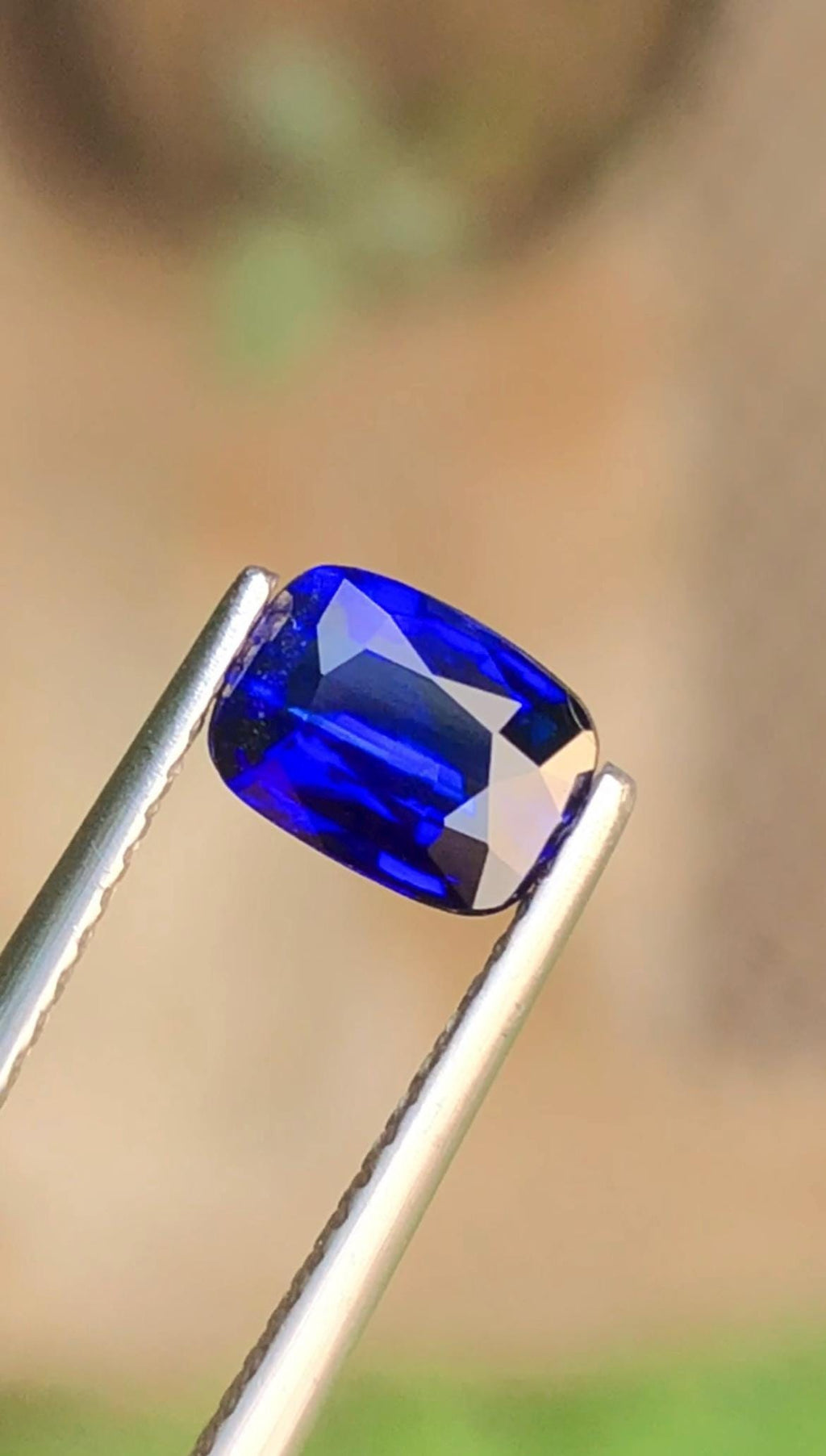 Royal Blue Sapphire 1.03ct Cushion Cut with Certificate – Madagascar Origin