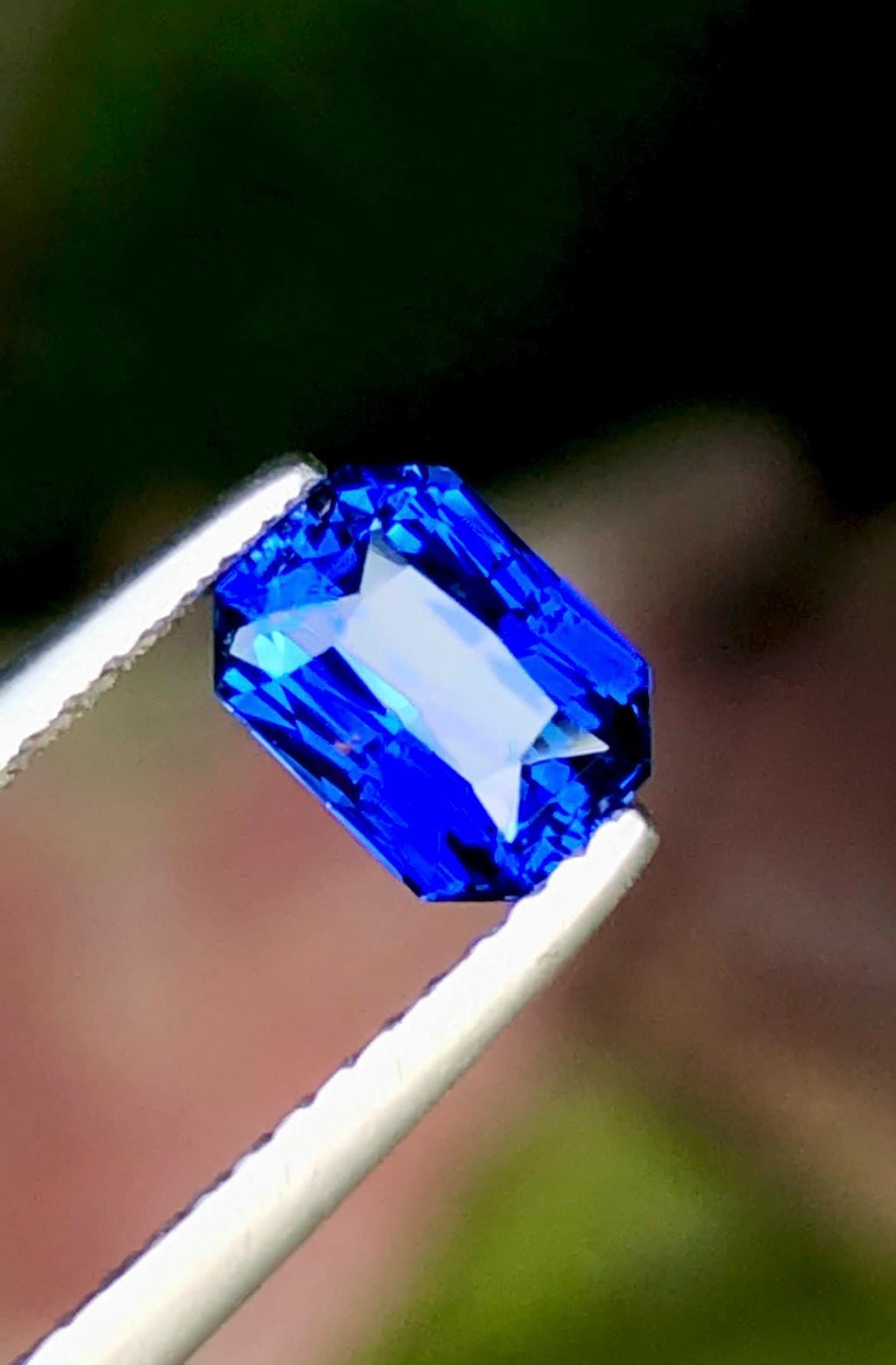 Royal Blue Sapphire 1.08 Ct Octagonal Radiant Cut – Certified Ceylon Sapphire from Sri Lanka