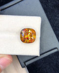 Cushion Cut Sphene Gemstone: 10.05 Carat AAA Grade Fire Stone