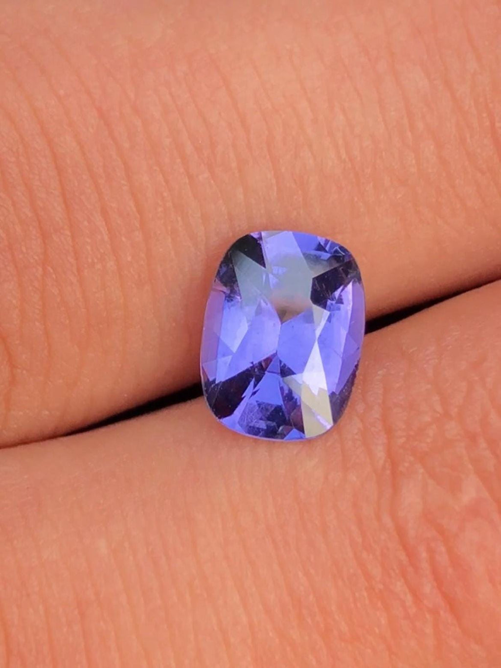 Lavender Spinel 1.80ct Cushion Cut • Tanzania Gemstone With Certificate