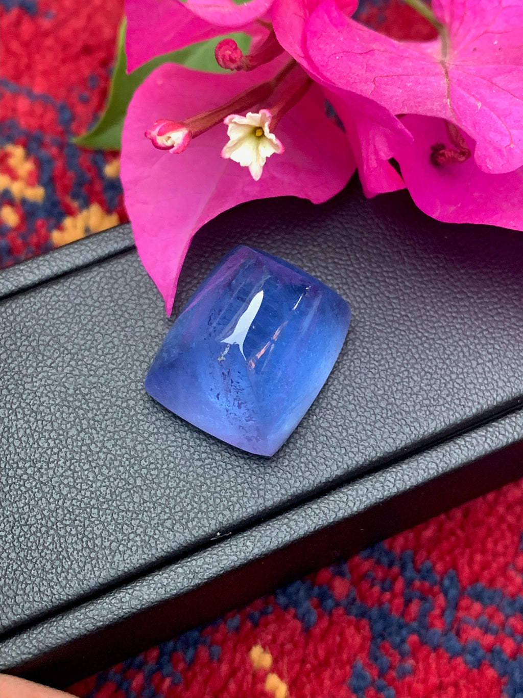Santa Maria Aquamarine Cabochon: 33.25 Carat Sugarloaf Gem