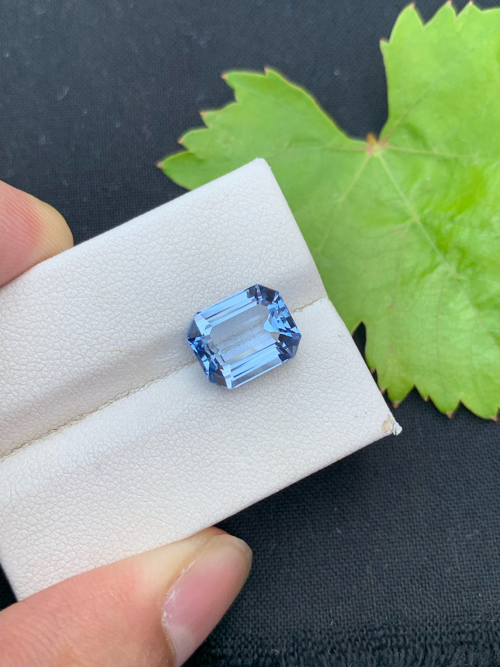Santa Maria Blue Aquamarine Gemstone: Emerald Cut Beryl, 3.60 Carats
